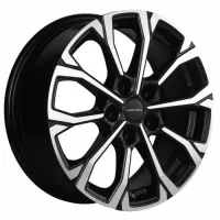 Khomen KHW1605 Black-FP 5*114,3 6.5xR16 ET45 DIA64.1