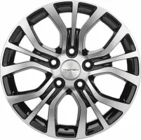 Khomen KHW1608 Black-FP 5*114,3 6.5xR16 ET38 DIA60.1
